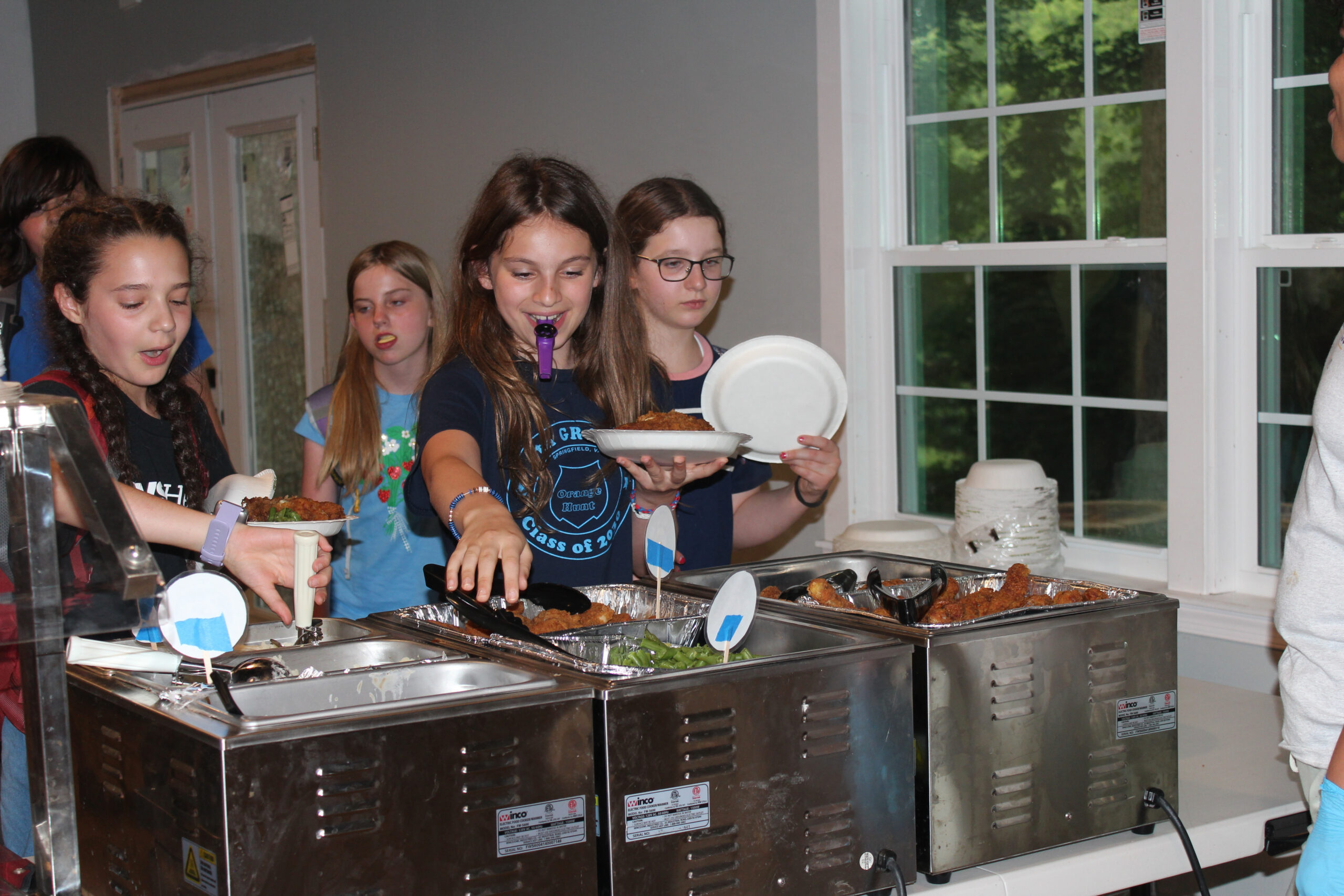 image of middle school students at summer theatre camps